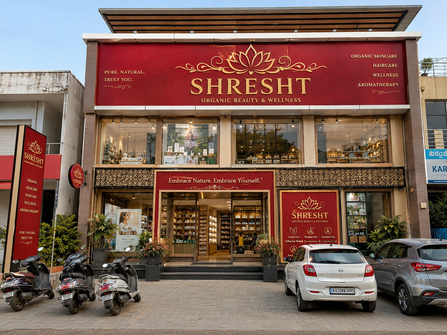 Shresht Organics natural skincare and herbal personal care